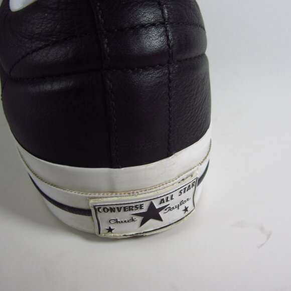Converse One Star Perforated Leather Sneaker- 158465C Size: Men's 10, Women's 12 - Picture 4 of 15